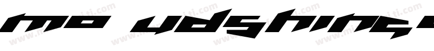 MO UDShinGoSCGb4 De字体转换